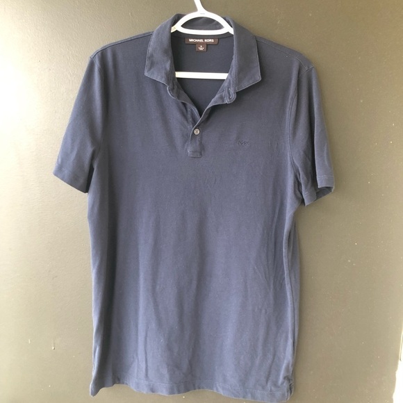 Michael Kors Other - Micheal Kors Navy Blue Polo Men’s Small Short Sleeve Shirt Casual Office Work
